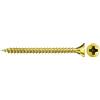 fischer Vite per truciolato 5,0 x 40 mm, testa svasata, zincata, filettatura intera, Phillips PZ