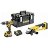 Dewalt batteria di set, 1 pezzi, nero/giallo, dck209p2 QW