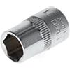 GEDORE Red Inserto per Chiave a Bussola, Attacco 3/8 pollici, 10 mm, Bocca Esagonale, Chiave a Bussola 11 mm, Utensile, R51001104, Acciaio