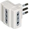BTicino - kit - adattatore Tris 3 sp 10A bco