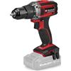 Einhell Trapano avvitatore TE-CD 18/50 Li - Solo | PXC | 18 V | 50 Nm | mandrino 13 mm | 2 velocità | 21 livelli di coppia | luce LED | clip da cintura | senza batteria