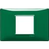Vimar 14652.47 Plana placca 2 moduli centrali, 12x8x0.9cm, Reflex smeraldo