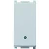 Vimar 0R14001.SL Plana Silver Interruttore a muro illuminabile 1P 16AX Silver