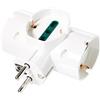 Vimar RI.00316.B adattatore verticale 3 prese universali spina FR-DE 16A
