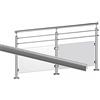 Bourguignon ISS73D424 - Supporto per sbarra, 12 mm, destro