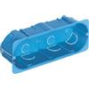 VIMAR 0RV71706 scatola elettrica da incasso per pareti leggere 6-7M azzurro | Vimar 0RV71706 Scatola da incasso 6-7 moduli in linea (GW 850 °C) per pareti leggere, azzurro