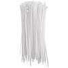 EMOS - 100 fascette stringicavo in nylon PA66 per interni, 200 x 3,5 mm - per fascio di cavi max. Ø 5,3 cm - Gestione cavi resistente autobloccante per garage, casa e officina - bianco