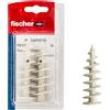 Fischer FID II Plus 80 mm, 2x Tasselli per Cappotto, Isolanti, utilizzabili con Tassello Chimico, 573824