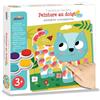 Crea lign' Créa Lign' Adorables compagnons Pittura a Dito, Carta, Multicolore, 1 Unité (Lot de 1)