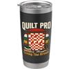 Quilting Sewing Patchwork Fabric Quilt Pro Living The Dream Patchwork cucito Bicchiere termico in acciaio inox doppia parete