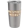 Relaxation Sleep Humor designs Riposare Piacevolmente Rilassamento Sonno Umorismo Bicchiere termico in acciaio inox doppia parete