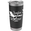Beach Holiday Collection Vacanze estive spiaggia sdraio mare regalo Bicchiere termico in acciaio inox doppia parete