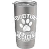 profession academic degree university ca Dottore in Medicina Veterinaria (D.V.M.) Medicina Animale Bicchiere termico in acciaio inox doppia parete