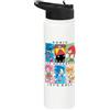 Sonic the Hedgehog Character Portrait Let's Roll Stainless Steel Insulated Water Bottle