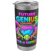 Pre-K Back To School Genius Tees Co Pre-K Genius Ritorno a scuola Bicchiere termico in acciaio inox doppia parete
