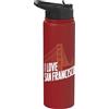 Golden Gate Enthusiasts Bridge Lovers Amo il Golden Gate Bridge di San Francisco Stainless Steel Insulated Water Bottle