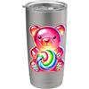 Urban Empyre Gummy Bear Mint Candy Red Bicchiere termico in acciaio inox doppia parete