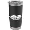 Drum Life Funny Shop Drum Life Frase divertente per il batterista Bicchiere termico in acciaio inox doppia parete