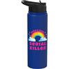 Retro Serial Killer Shirts Il serial killer più bello del mondo | Sarcastic Retro Serial Killer Stainless Steel Insulated Water Bottle