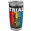 Oort 33 Production TRIAL Extreme Moto Motorsport Trials Riders Fans Retro Bicchiere termico in acciaio inox doppia parete