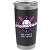 Women's Baseball & Softball Club Diamonds Are A Girl Best Friend Baseball & Softball Bicchiere termico in acciaio inox doppia parete