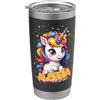 ALESSIA Figlia Nipote Idee regalo di com ALESSIA - Bellissimo nome di ragazza con un unicorno Bicchiere termico in acciaio inox doppia parete