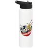 Miftees Ramen Tees Il grande ramen onda grande onda ramen Stainless Steel Insulated Water Bottle