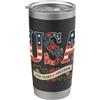 250 years of Freedom Patriottico 4 luglio 1776 Anniversario USA Bicchiere termico in acciaio inox doppia parete