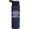 Cool Prosecco Humor Quote Merch Prosecco Apparel | Fantastico design divertente del vino Stainless Steel Insulated Water Bottle