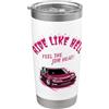 JDM Fan di Tuning e Drift Giapponese JDM Auto Rossa 240 S14 con Tristo Mietitore - Leggenda Bicchiere termico in acciaio inox doppia parete