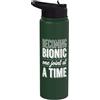 Fun Hip Replacement Surgery & Knee Surge Diventare Bionic - Sostituzione dell'anca Chirurgia del ginocchio dell'articolazione dell'anca Stainless Steel Insulated Water Bottle