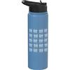 Retro Tally Marks Birthday Apparel Gifts 100° Compleanno Tally Marks Vintage Anniversary 100 Anni Stainless Steel Insulated Water Bottle