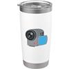 Funny Easy Lazy Last Minute Costumes Videocamera Costume Videocamera Bicchiere termico in acciaio inox doppia parete