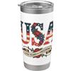 250 years of Freedom Patriottico 4 luglio 1776 Anniversario USA Bicchiere termico in acciaio inox doppia parete