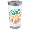 Keep The Vibes High Artsy Quote tee Mantieni le vibrazioni ad alta arte Bicchiere termico in acciaio inox doppia parete