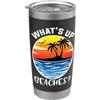 Spiaggia Vacanze Mare Palma Estate Sole What's Up Beaches? Spiaggia Palma Mare Bicchiere termico in acciaio inox doppia parete