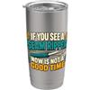 Funny Quote Gifts Cucitrice per trapuntatura, artigianato, cucito, umorismo Bicchiere termico in acciaio inox doppia parete