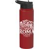 Desert Merch Rome Italy Shop Roma Lazio Italia Paesaggio urbano xilografia Stainless Steel Insulated Water Bottle