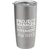 MPSX Design - Project Manager «Project Manager - Superhero - Gestione del progetto» Bicchiere termico in acciaio inox doppia parete
