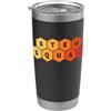 STEM TEAM Hexagon Designs STEM Squad - Primo giorno di scuola insegnanti e studenti Bicchiere termico in acciaio inox doppia parete