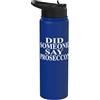 Cool Prosecco Humor Quote Merch Prosecco Apparel | Fantastico design divertente del vino Stainless Steel Insulated Water Bottle