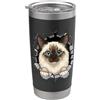 Birman Cat Lover Gifts Graffiti Wall Art Birman Birmans Bicchiere termico in acciaio inox doppia parete