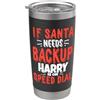 Funny Name Harry Designs Harry Santa's Backup - Divertente nome natalizio di Harry Bicchiere termico in acciaio inox doppia parete
