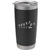 Disc-Golf Accessori Regalo Shirts Disc-Golf-Player Disc-Golfing Game Weekend Disc-Golf Bicchiere termico in acciaio inox doppia parete