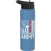 Flo Design Father's Day Outfits United States Army Veteran Father's Day Dad Grandpa Veteran Stainless Steel Insulated Water Bottle
