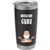 Medicine Expert T-Shirts & Gifts Guru della medicina Bicchiere termico in acciaio inox doppia parete