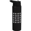Retro Tally Marks Birthday Apparel Gifts 100° Compleanno Tally Marks Vintage Anniversary 100 Anni Stainless Steel Insulated Water Bottle