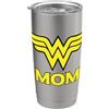 Wonder Woman Wonder Mom Logo Bicchiere termico in acciaio inox doppia parete