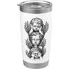 Urban Empyre See No Evil Speak No Evil Hear No Evil Baby Angel cherubini Bicchiere termico in acciaio inox doppia parete