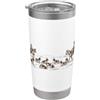 Vintage Springer Cowboy Dog Moms Dads Gi Springer Spaniel Cowboy English Graphic Western ESS Dogs Bicchiere termico in acciaio inox doppia parete